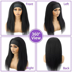 UPIGUILK headband wig glueless cap design for quick wear and secure fit.