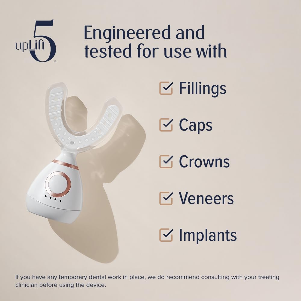 upLift 5 device-on-stand paired with controls for easy routine setup.