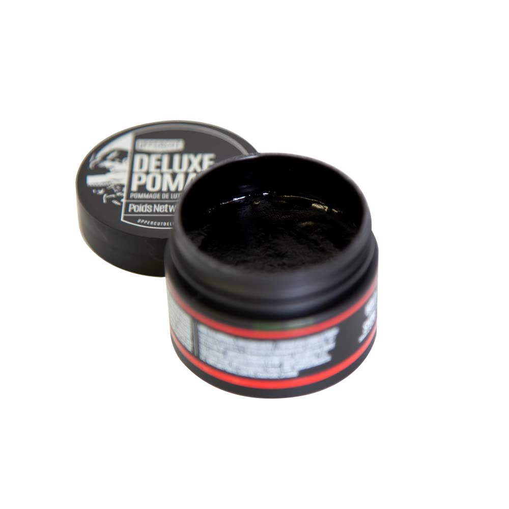 Uppercut Deluxe Deluxe Pomade with CT5 Comb for precise root-to-tip styling