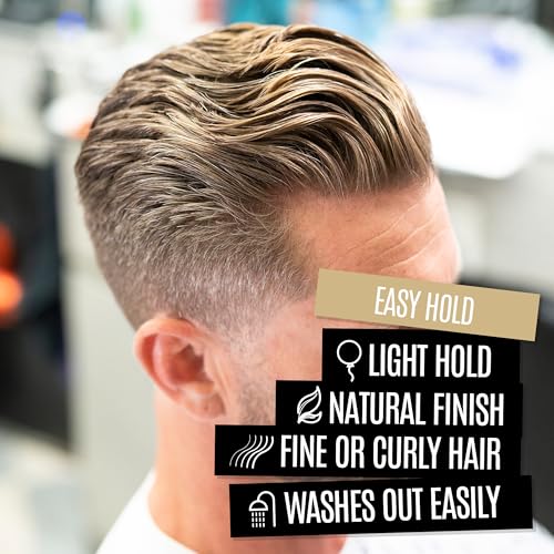 UPPERCUT DELUXE Easy Hold hands-application demonstrates quick, fuss-free styling.