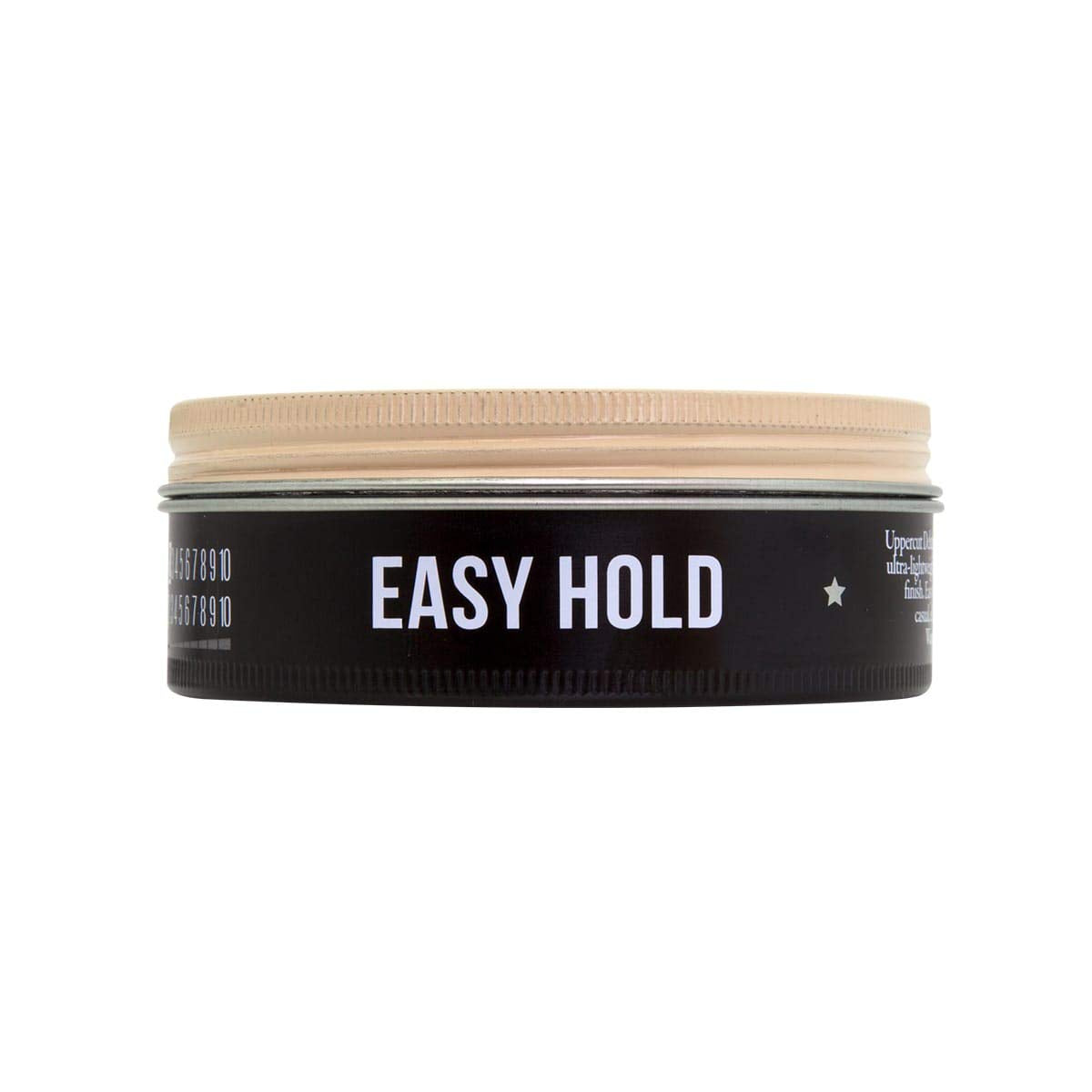 UPPERCUT DELUXE Easy Hold packaging emphasizes travel-friendly 3.1-ounce size.