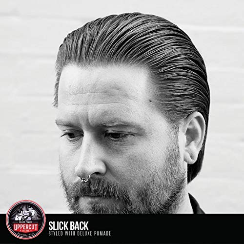 Uppercut Deluxe barber-grade formula trusted by pros for durable looks