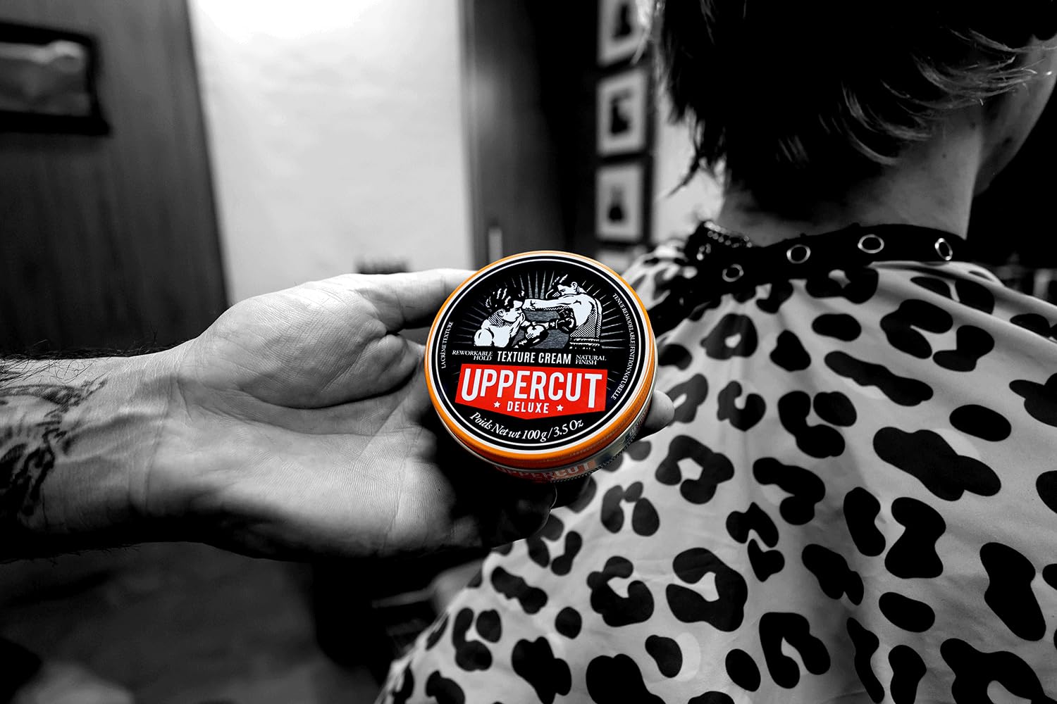 UPPERCUT DELUXE Texture Cream buildable-hold demonstrates layering without buildup.