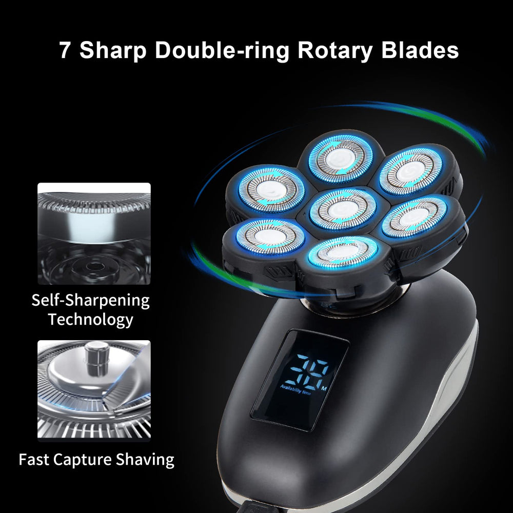 UPTARD wet and dry shaving capability image highlighting versatile use.