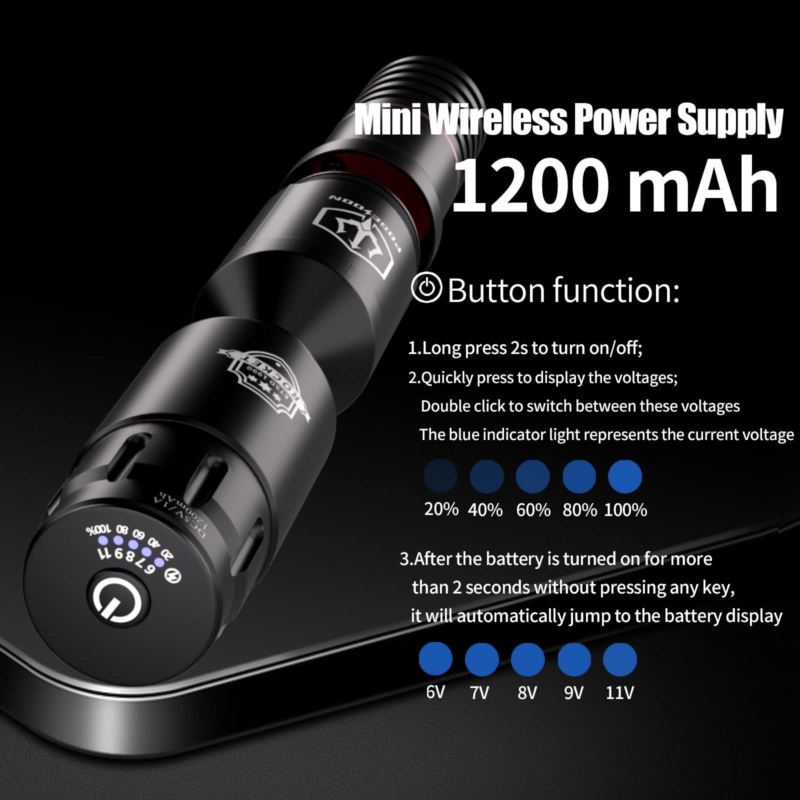 UPTATSUPPLY Poseidon ink set provides varied tones for practice shading