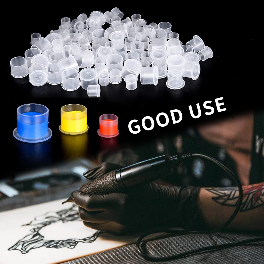 UPTATSUPPLY ink cap set waterproof and durable for reliable pigment prep.