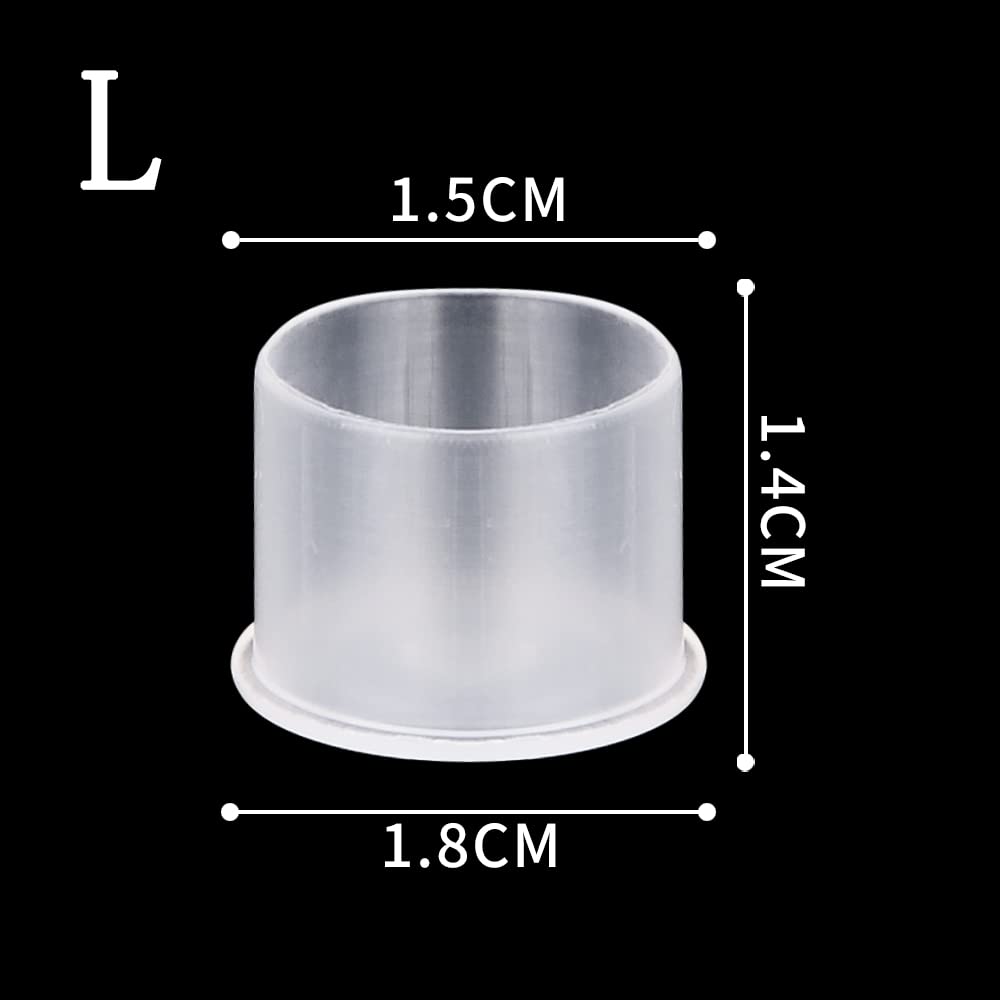 UPTATSUPPLY disposable ink caps 1000pcs package for uninterrupted studio workflow.