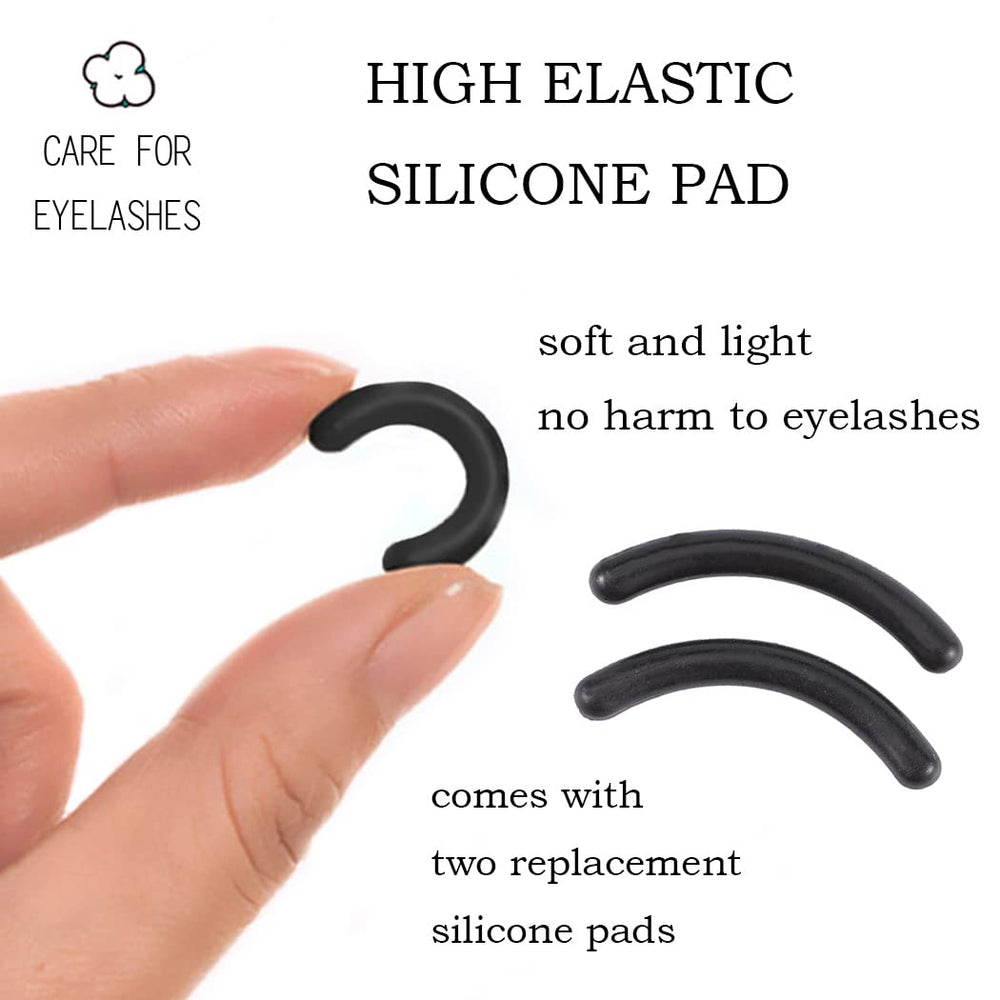 Uranian Beauty Eyelash Curler Comb arc-design lifting effect across eye shapes.