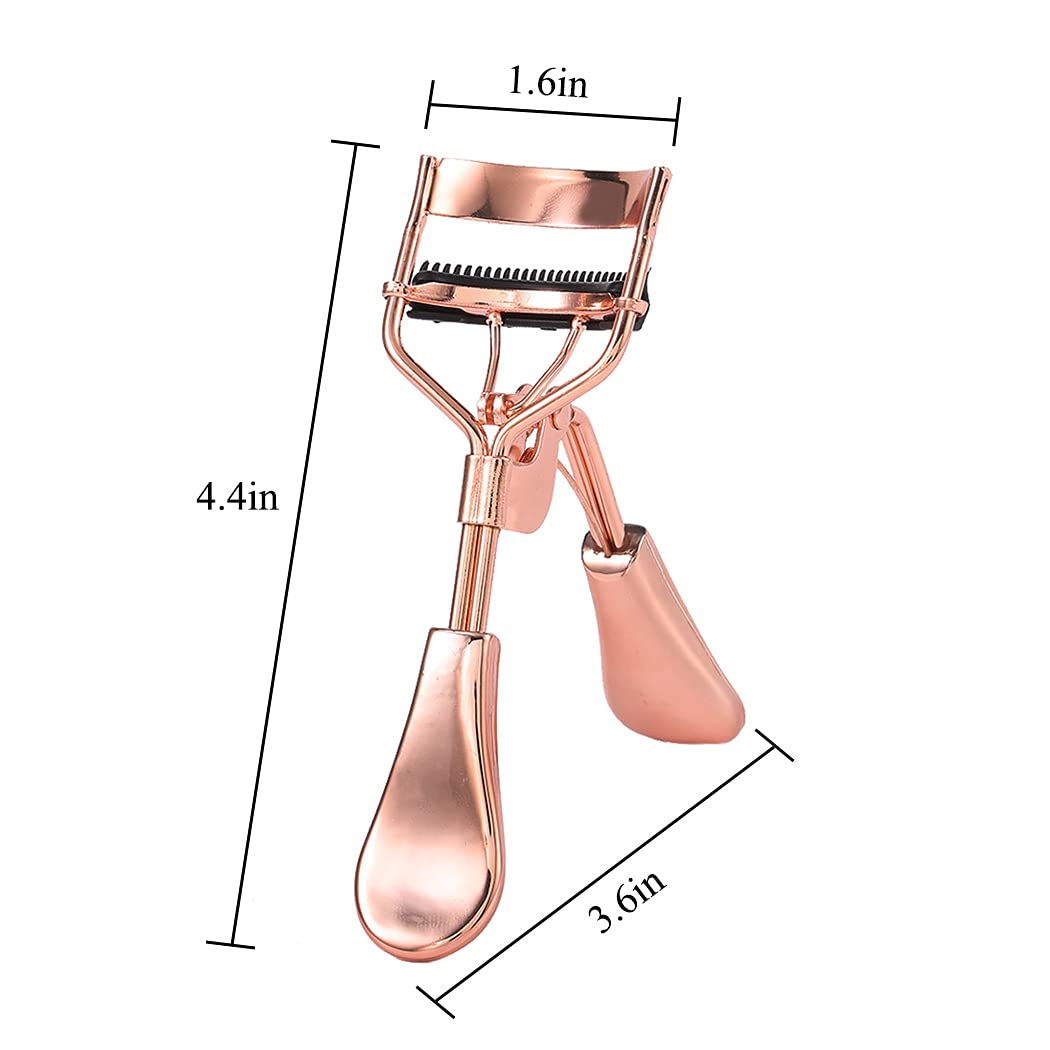 Uranian Beauty Eyelash Curler Comb ergonomic hand-grip for comfortable control.