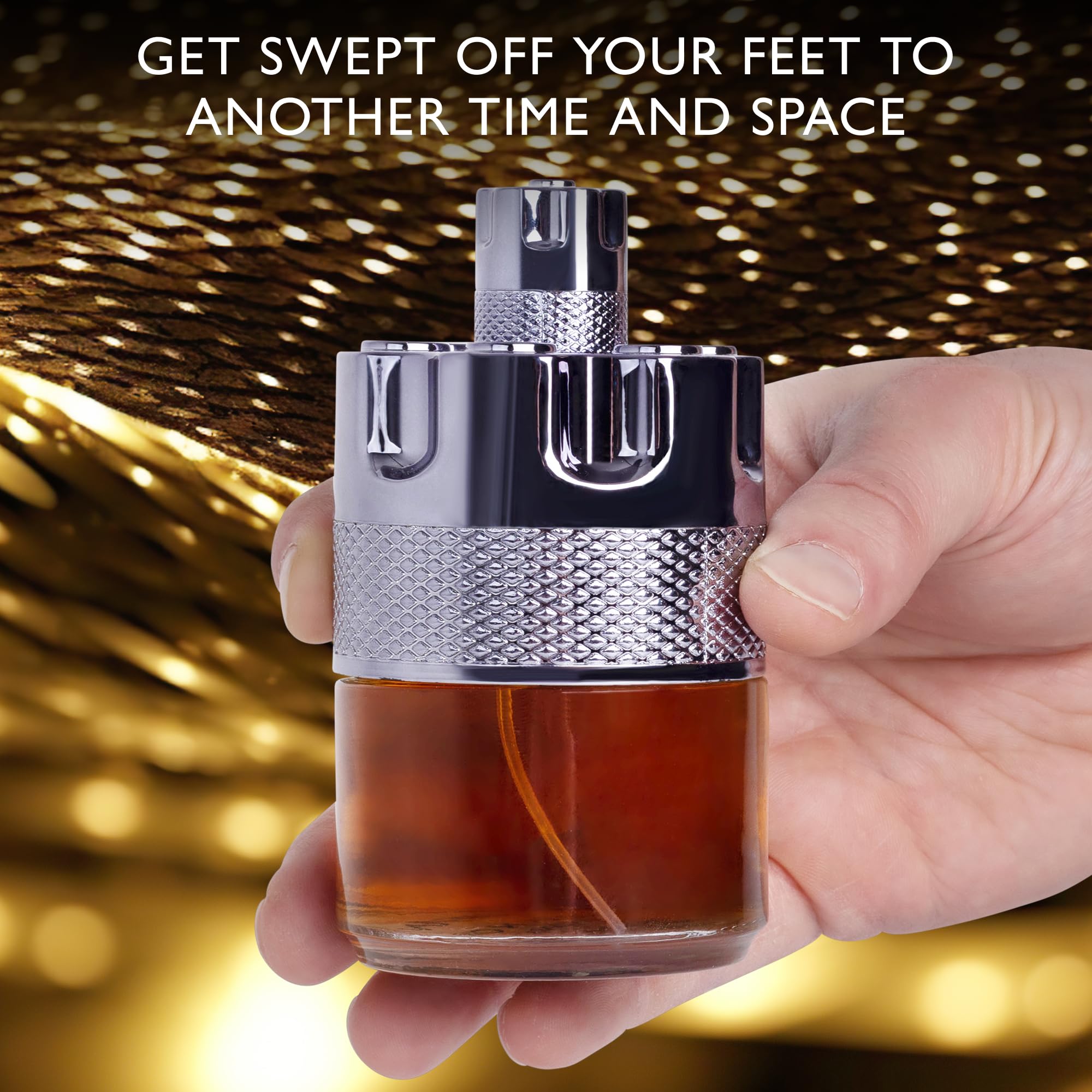 Wrist spray of Azura Noir After Dark shows wearable, refined mood