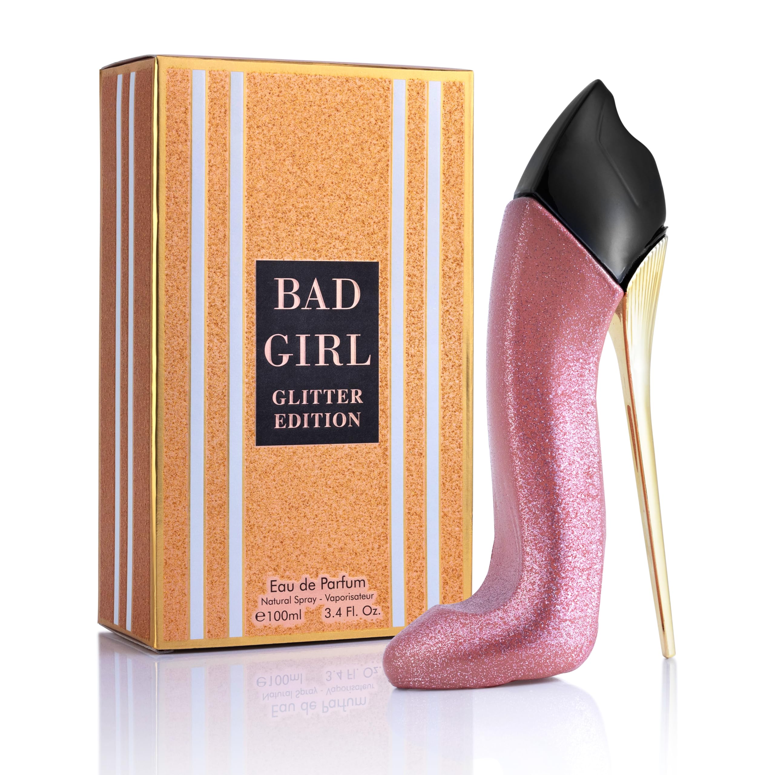 URBAN COLLECTION Bad Girl Glitter Edition bottle 100ml for everyday glamour