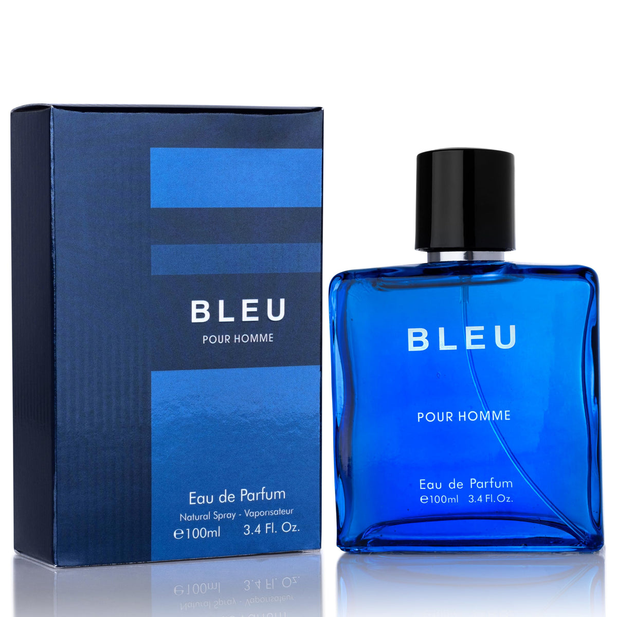 Urban Collection Bleu for Men bottle front view, elegant design for daily wear.