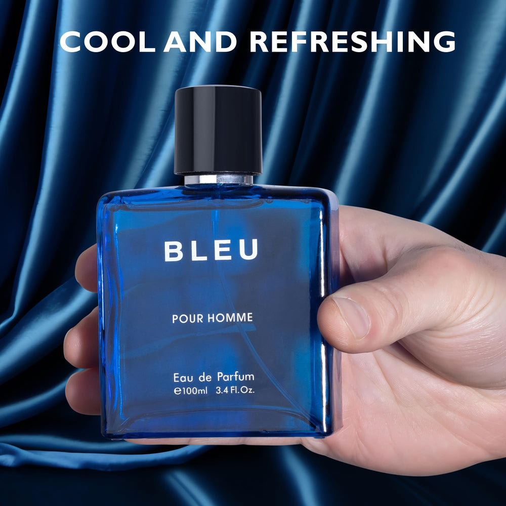 Urban Collection Bleu for Men outdoor scene, versatile everyday fragrance.
