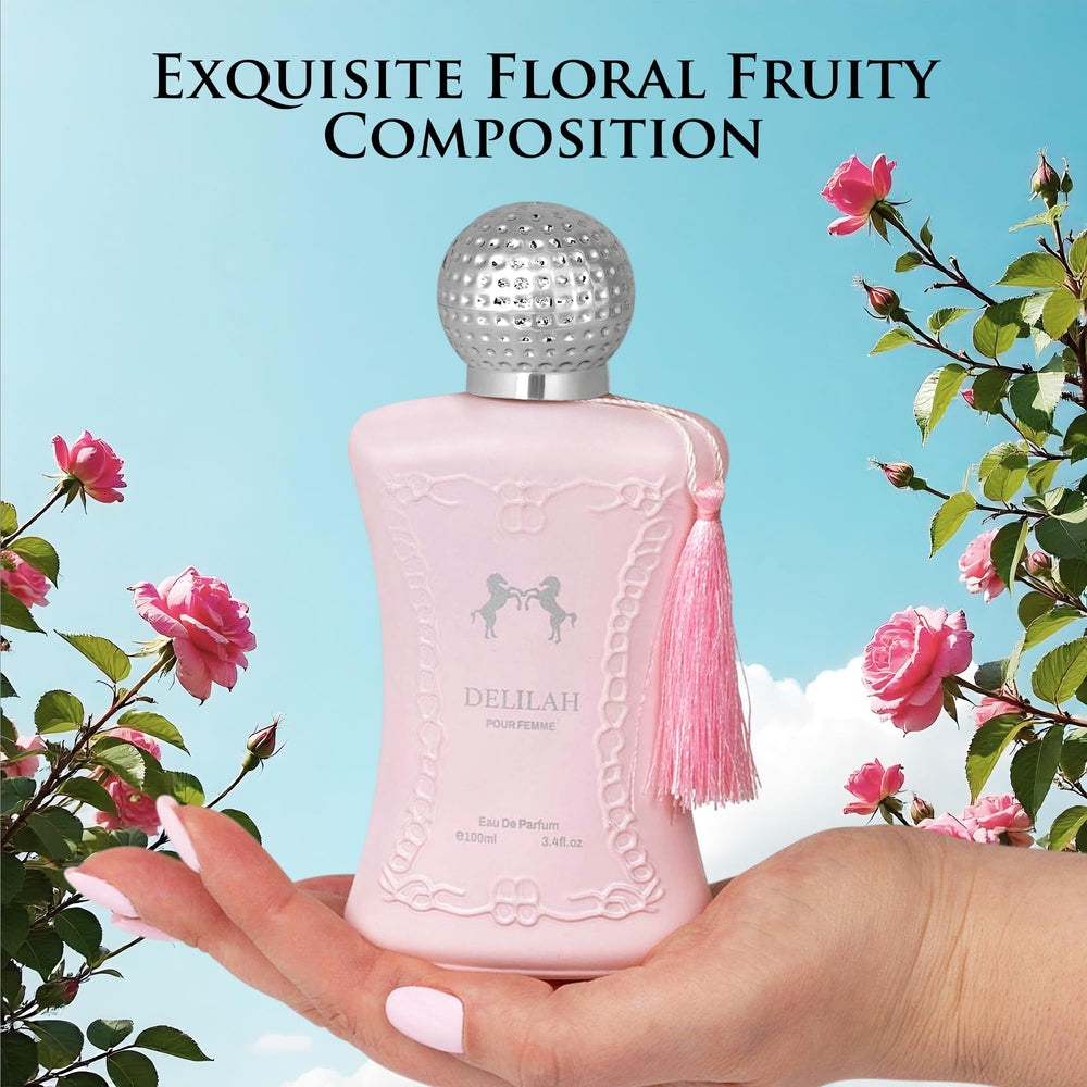 Urban Collection Delilah 100ml bottle front highlights sleek design