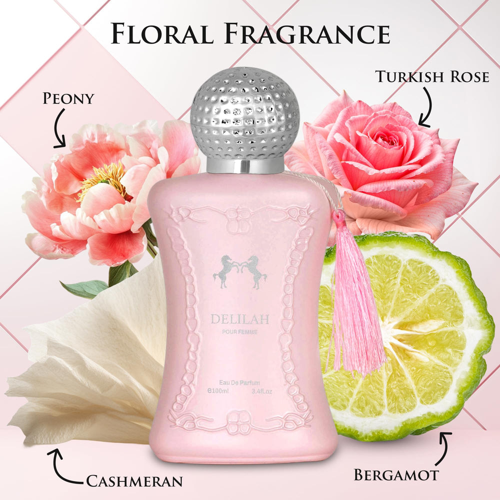 Urban Collection Delilah rose and peony floral notes evoke sophistication