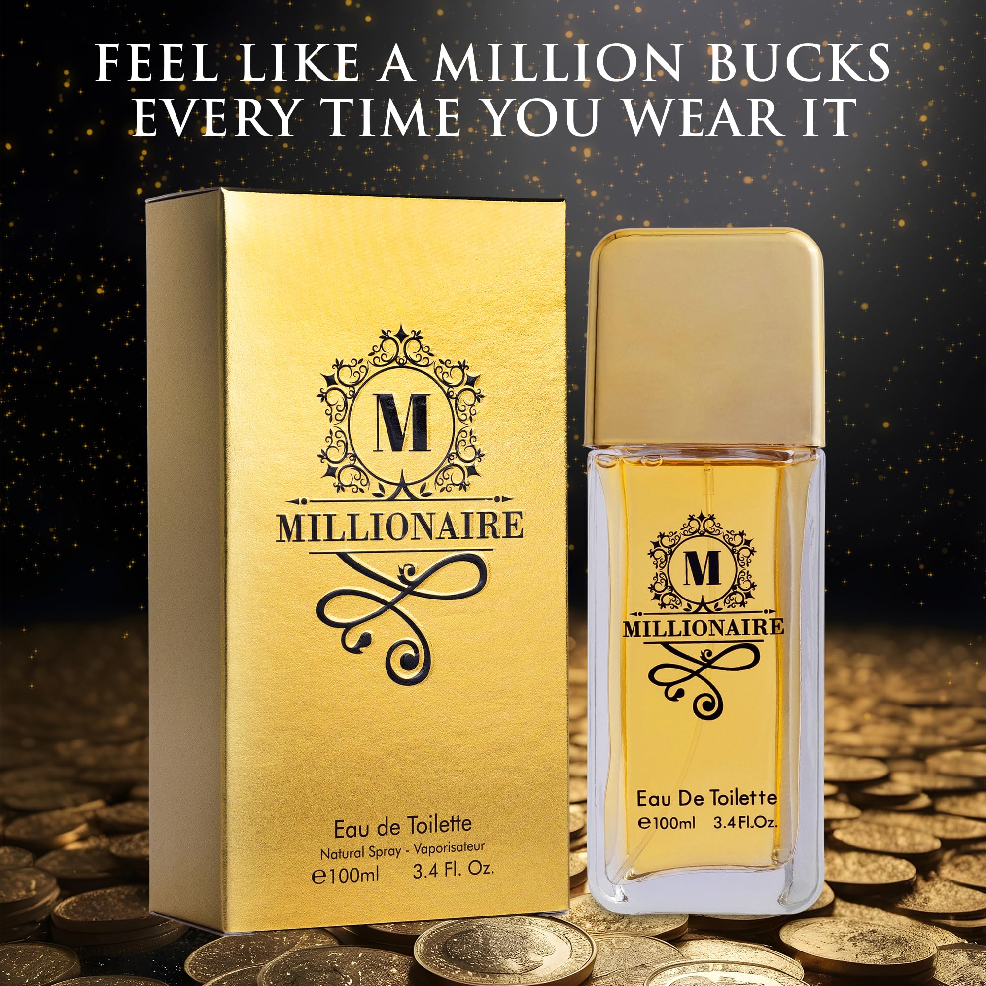 URBAN COLLECTION Millionaire offers enduring freshness for all-day wear.