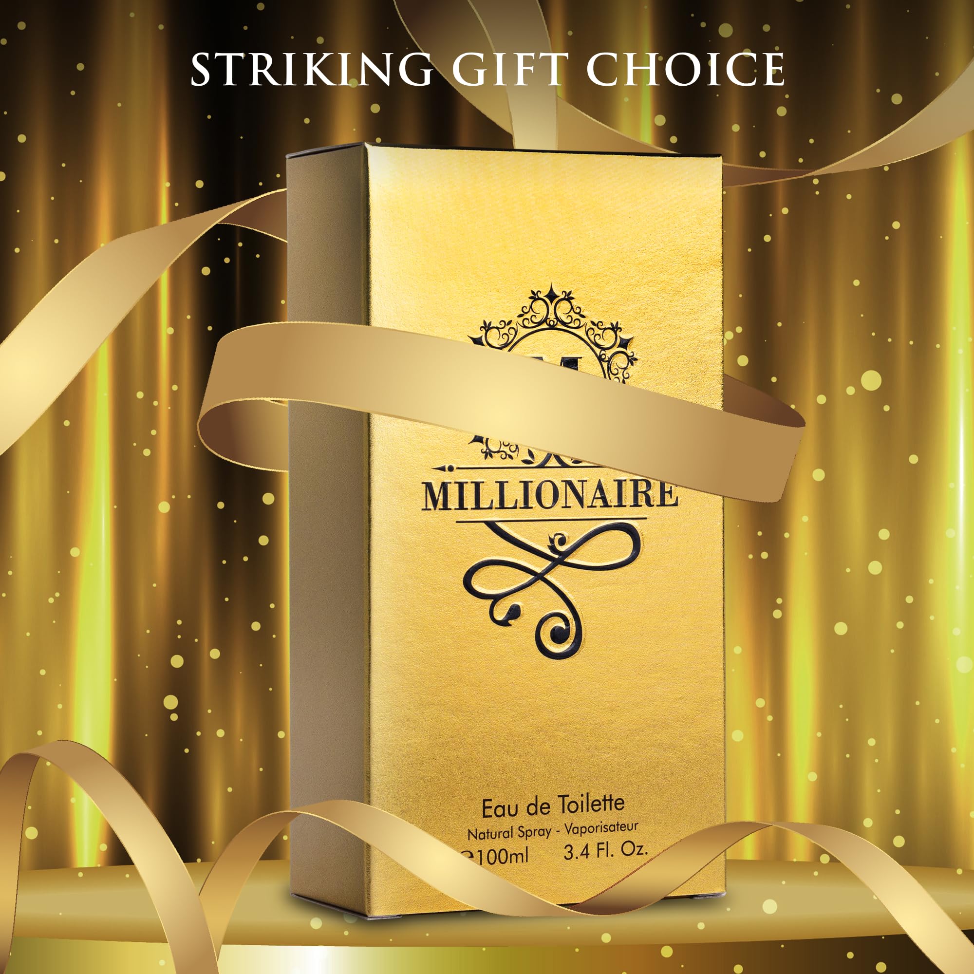 URBAN COLLECTION Millionaire luxury bottle design with premium presentation.