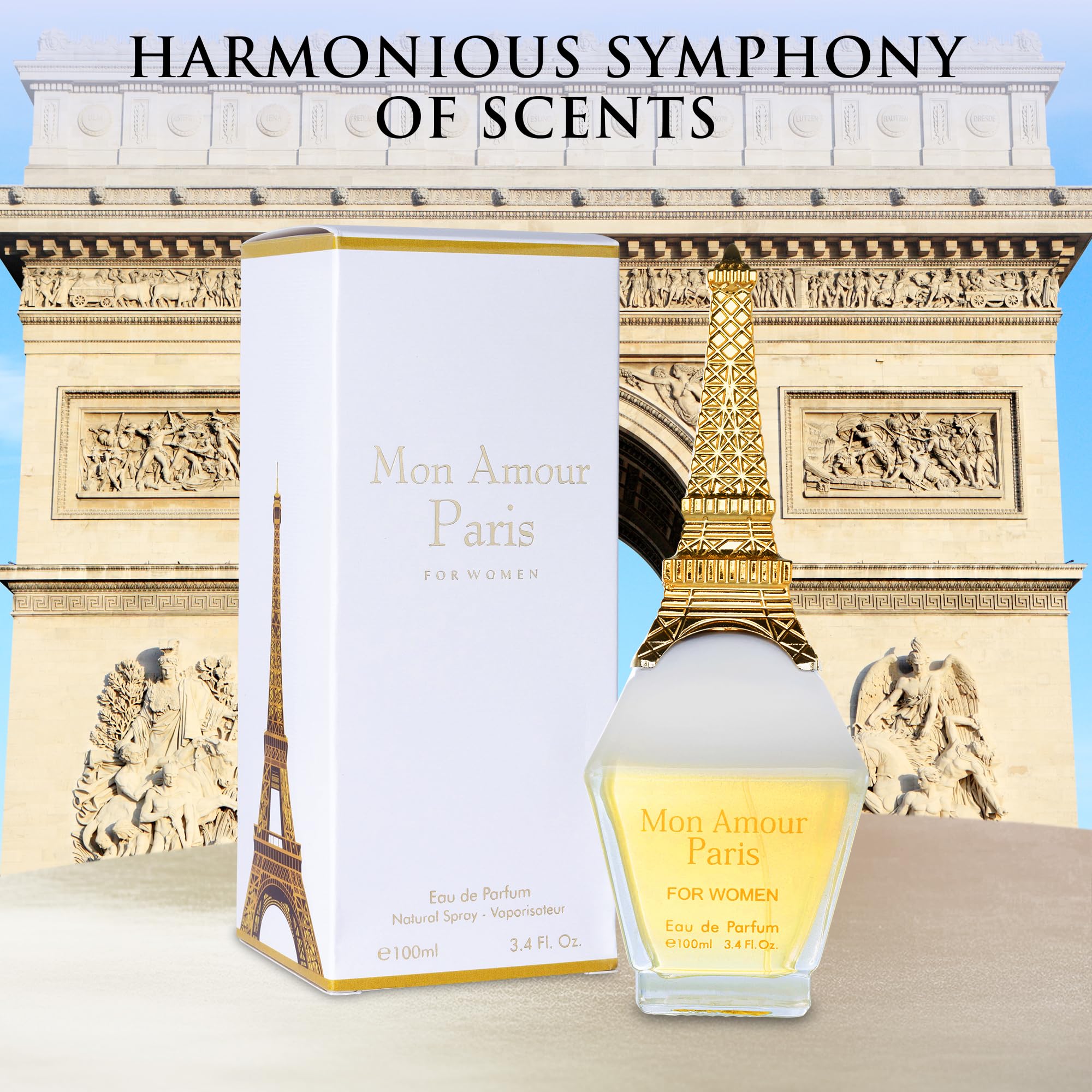 URBAN COLLECTION Mon Amour Paris rose note detail highlights damascus rose depth