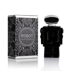 Urban Collection Robot Noir bottle front for daily wear