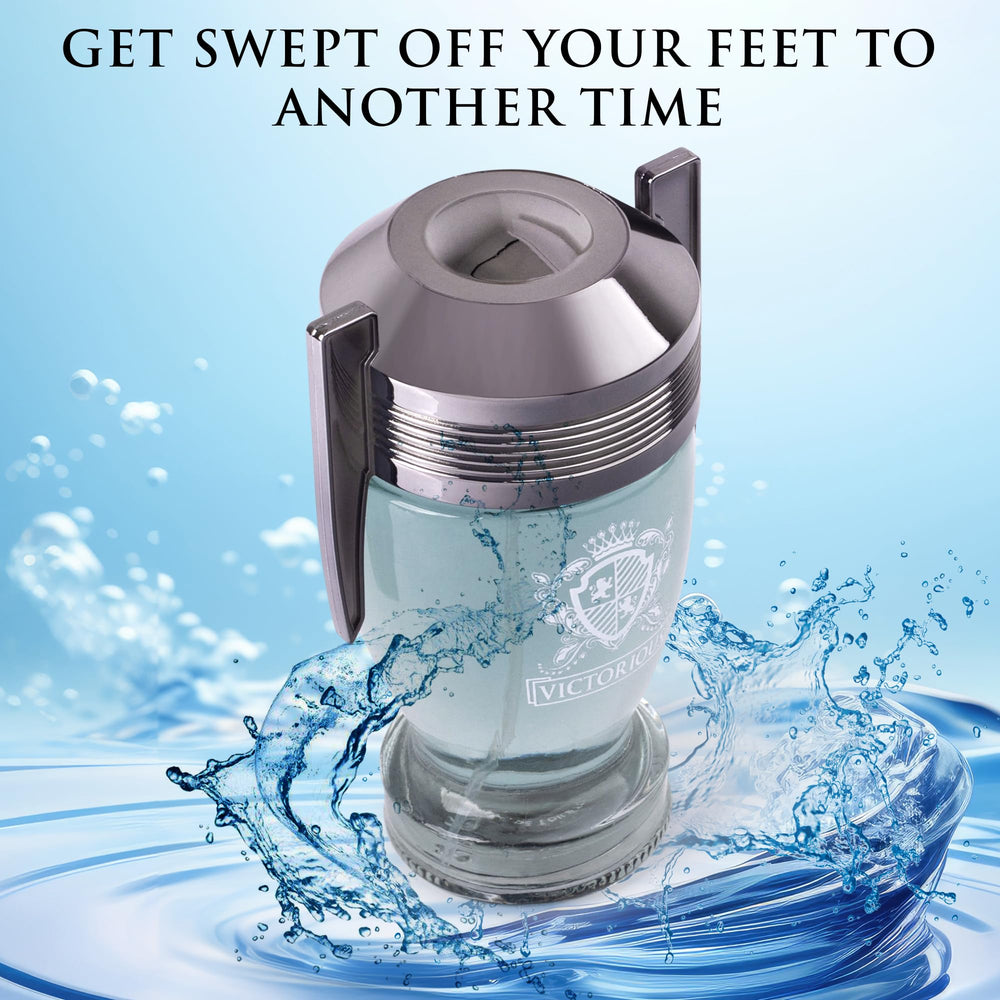 URBAN COLLECTION Victorious for Men gym-friendly bottle setting signals sporty confidence