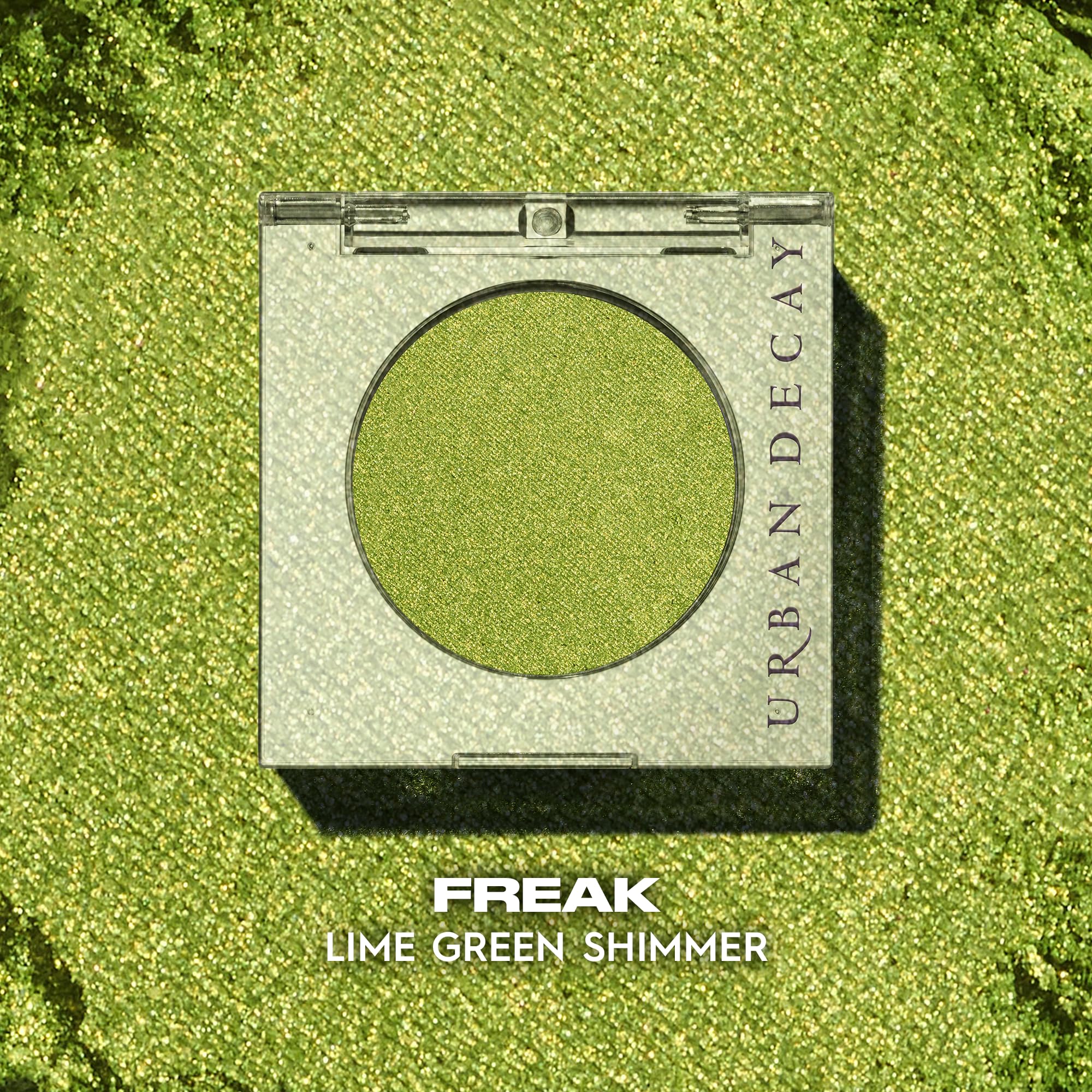 Urban Decay Freak finger-application delivers maximum payoff with quick blend.