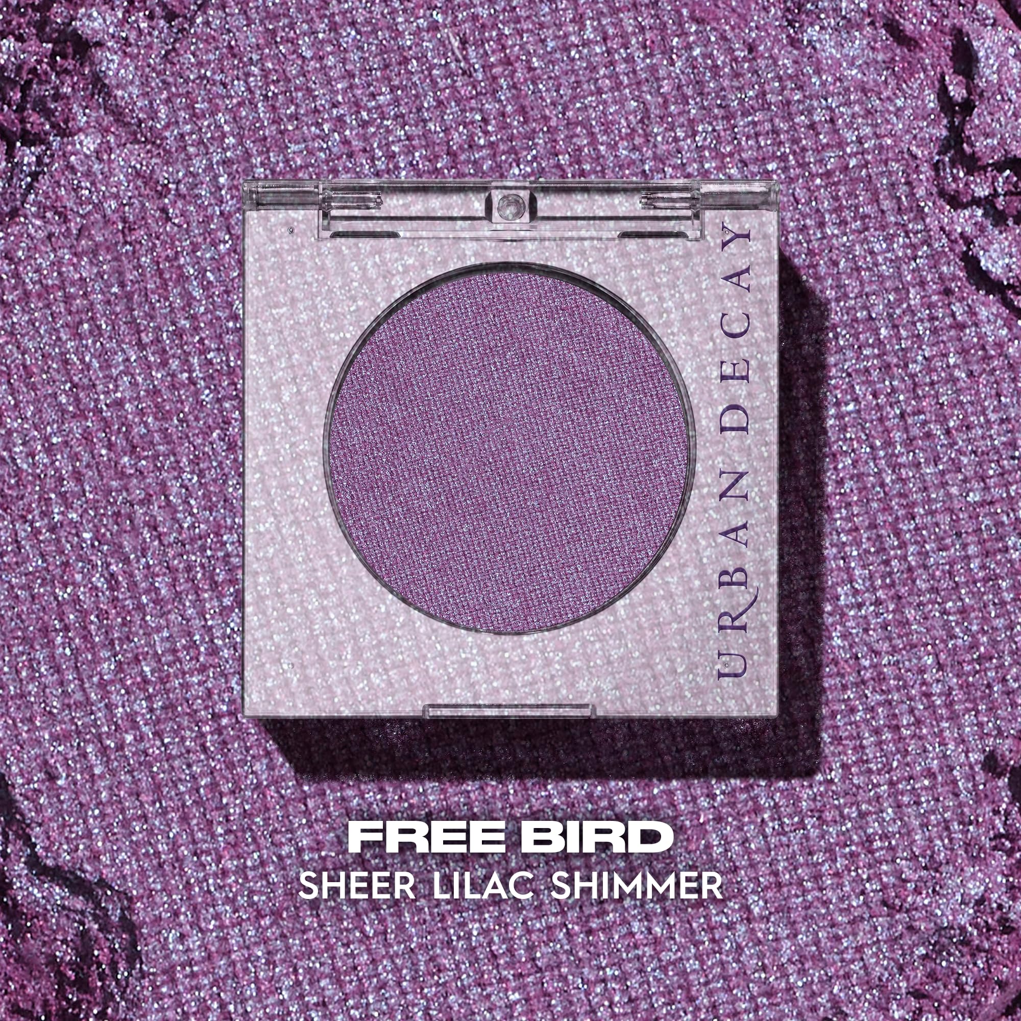 Urban Decay 24/7 Eyeshadow Single Freebird application with finger delivers maximum payoff on lids.