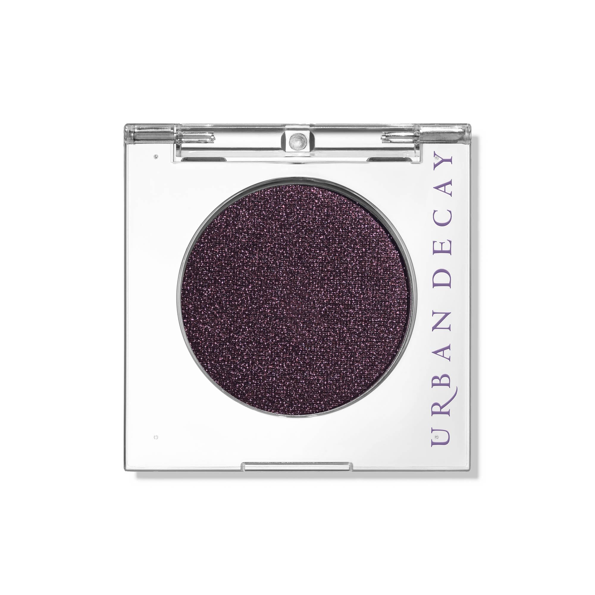 Urban Decay 24/7 Eyeshadow Ride deep brown shimmer swatch shows long-lasting color.
