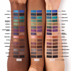 Urban Decay 24/7 Glide-On waterproof swatches demonstrate smudge-proof color.