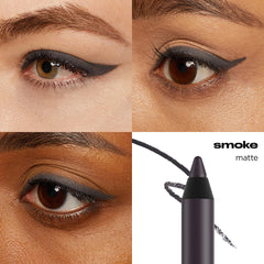 URBAN DECAY 24/7 Glide-On Eyeliner Smoke pencil closeup highlights creamy, smooth application