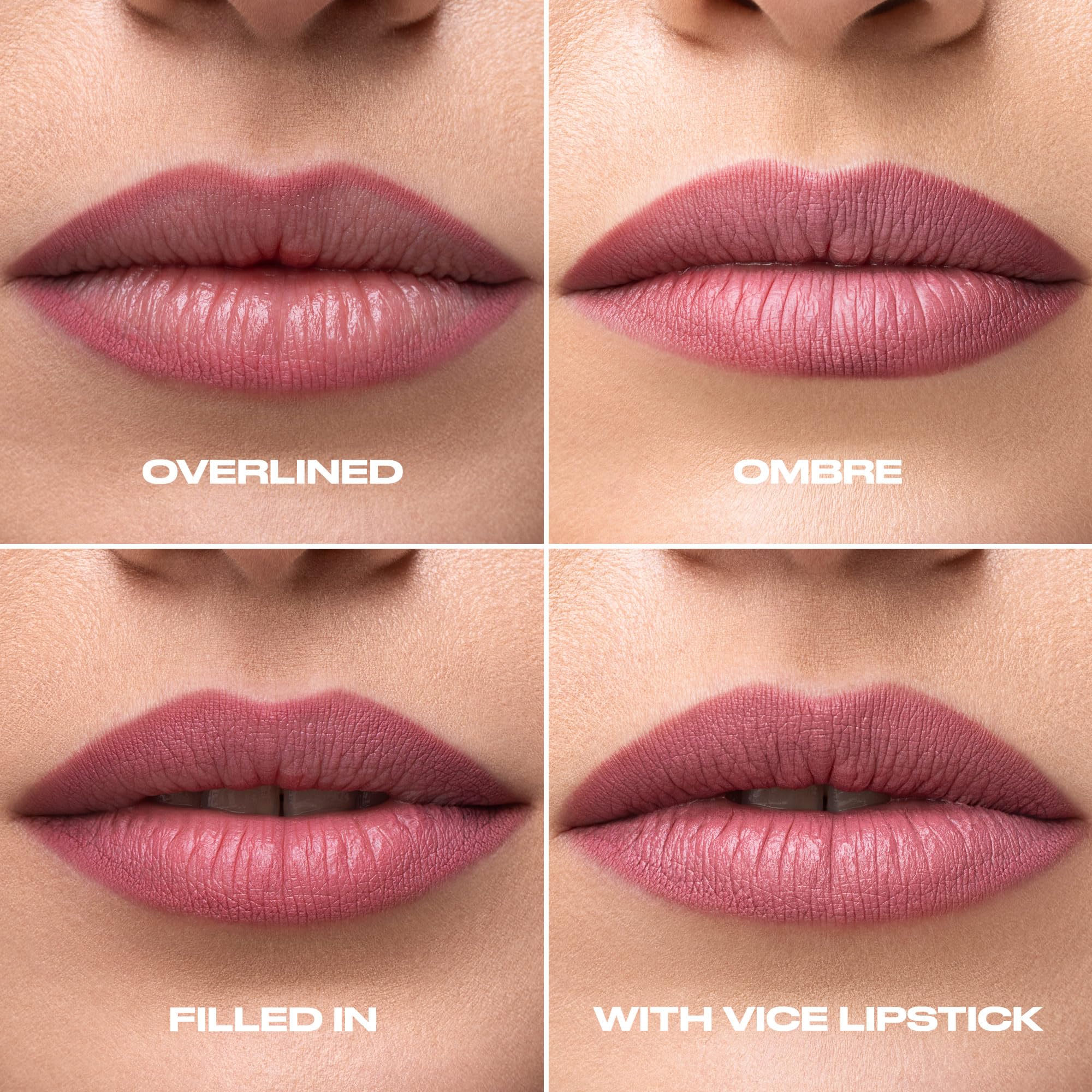 URBAN DECAY 24/7 Glide-On Lip Pencil og backtalk smudge-proof formula stays in place