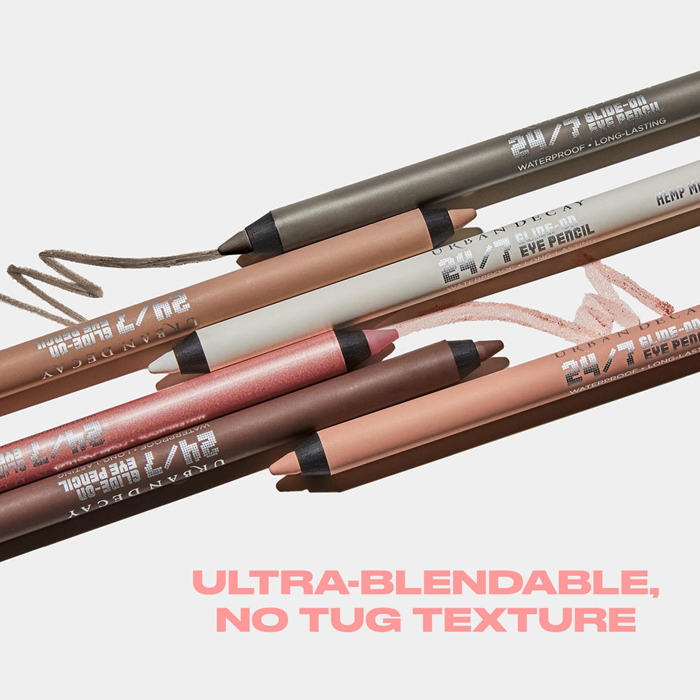 Urban Decay 24/7 Waterline Eyeliner waterline formula glides smoothly for no-tug application.