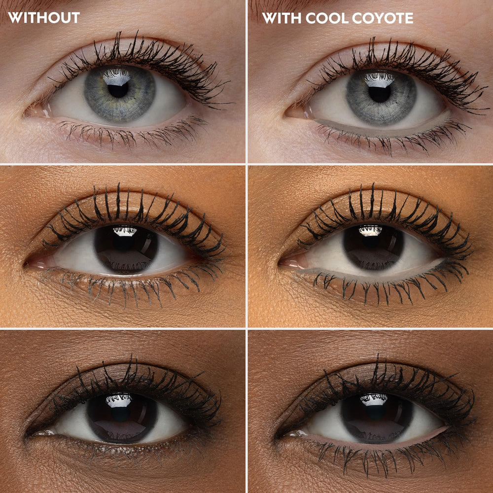 Urban Decay 24/7 Waterline Eyeliner Hemp Milk white swatch brightens eyes.