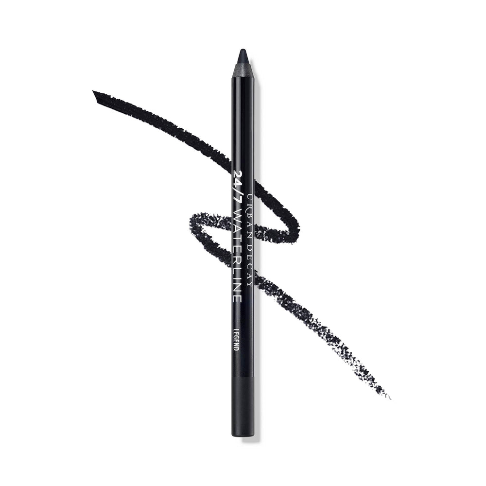 Urban Decay 24/7 Waterline Eyeliner Legend closeup, creamy long-wearing tightlining.