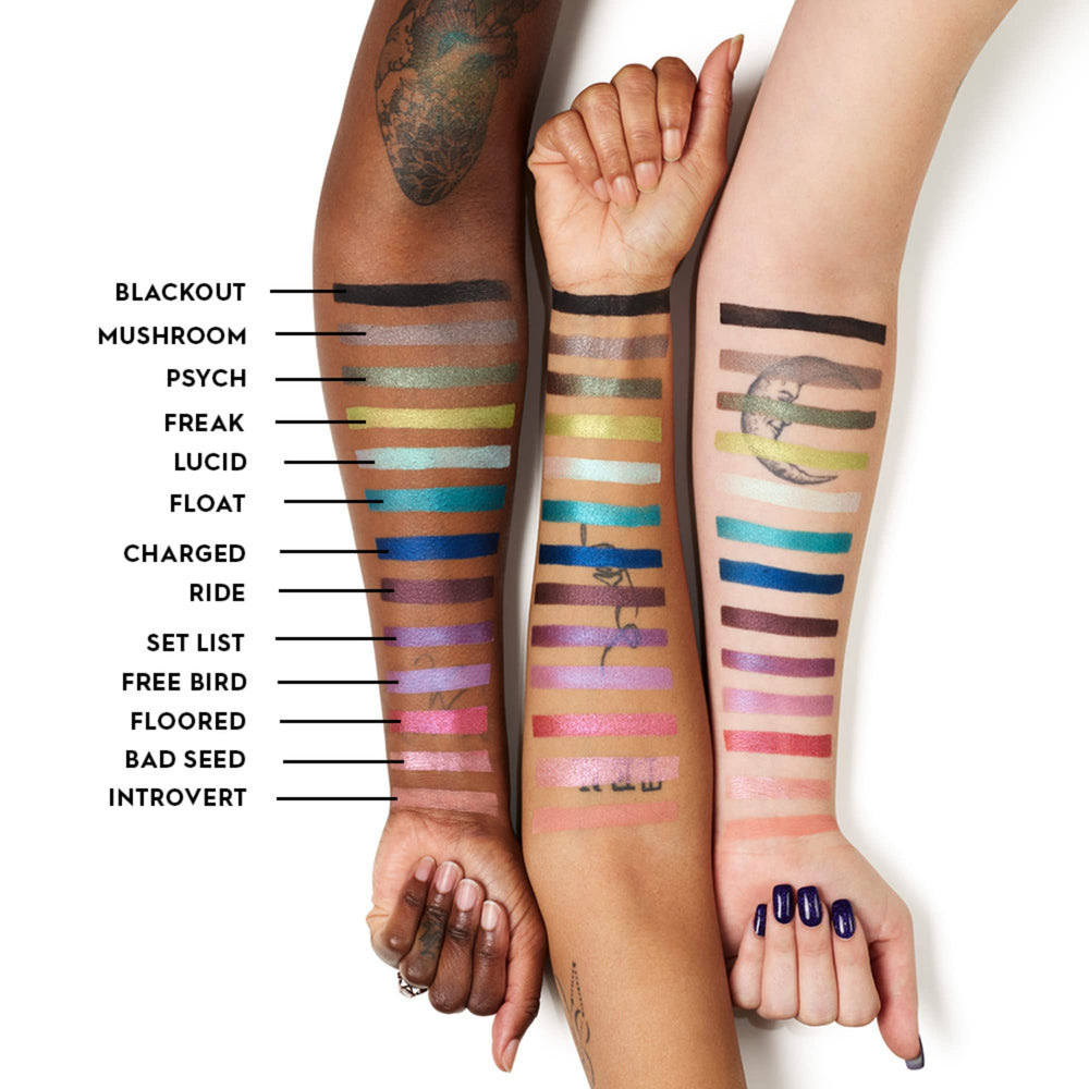 Urban Decay 24/7 Tease shade comparison with similar neutrals for easy day-to-night looks