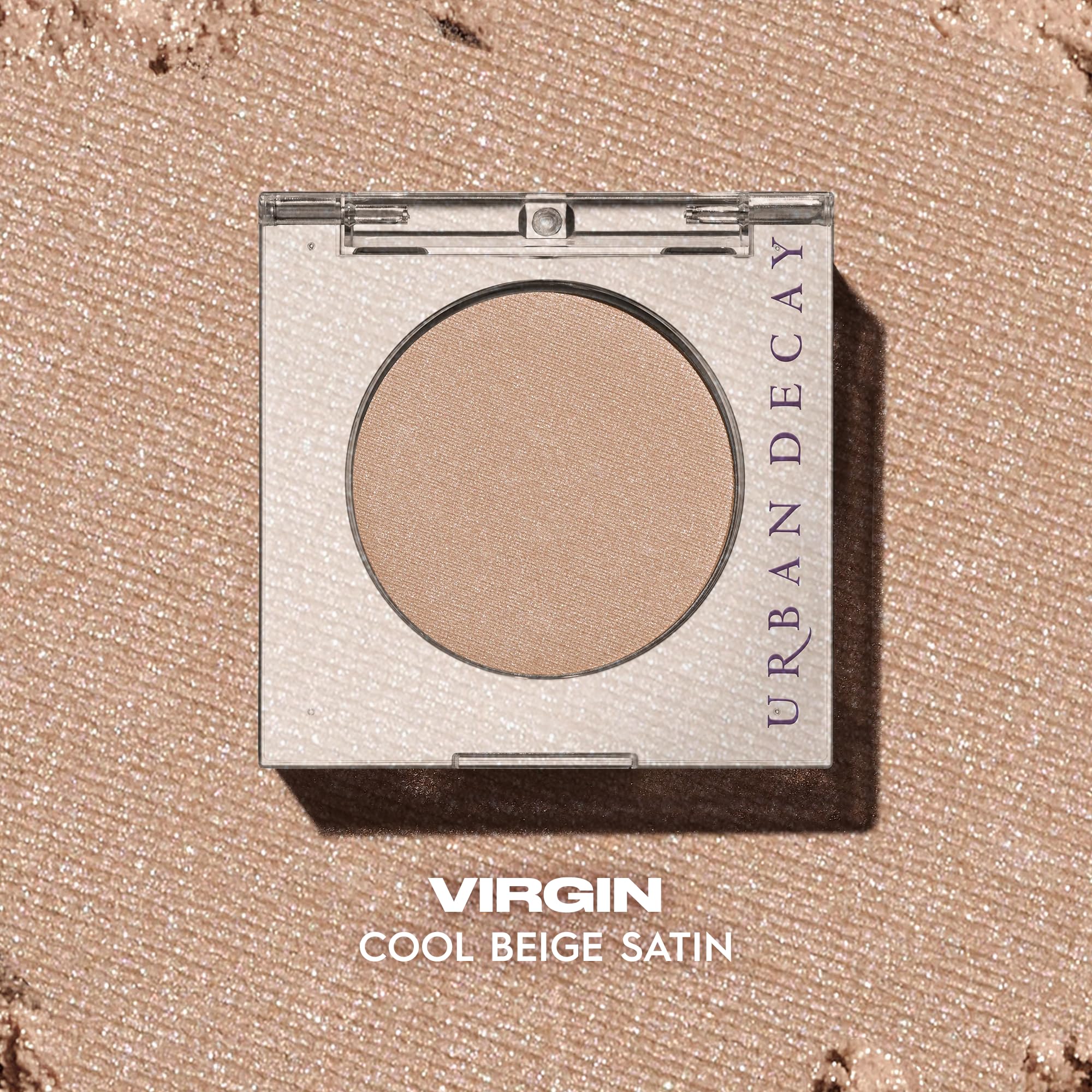 Urban Decay crease-free application with Virgin creates smooth blends and long-wearing color