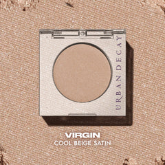 Urban Decay crease-free application with Virgin creates smooth blends and long-wearing color