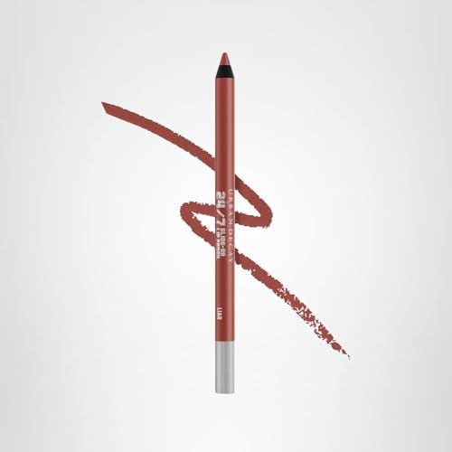 Urban Decay 24/7 Glide-On Lip Pencil Liar Mauve Nude daily essential for feather-free color.