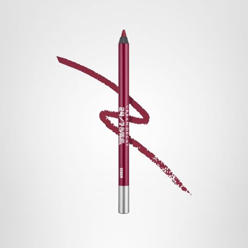 Urban Decay Venom wear-ready image suggests smudge-proof performance during meals
