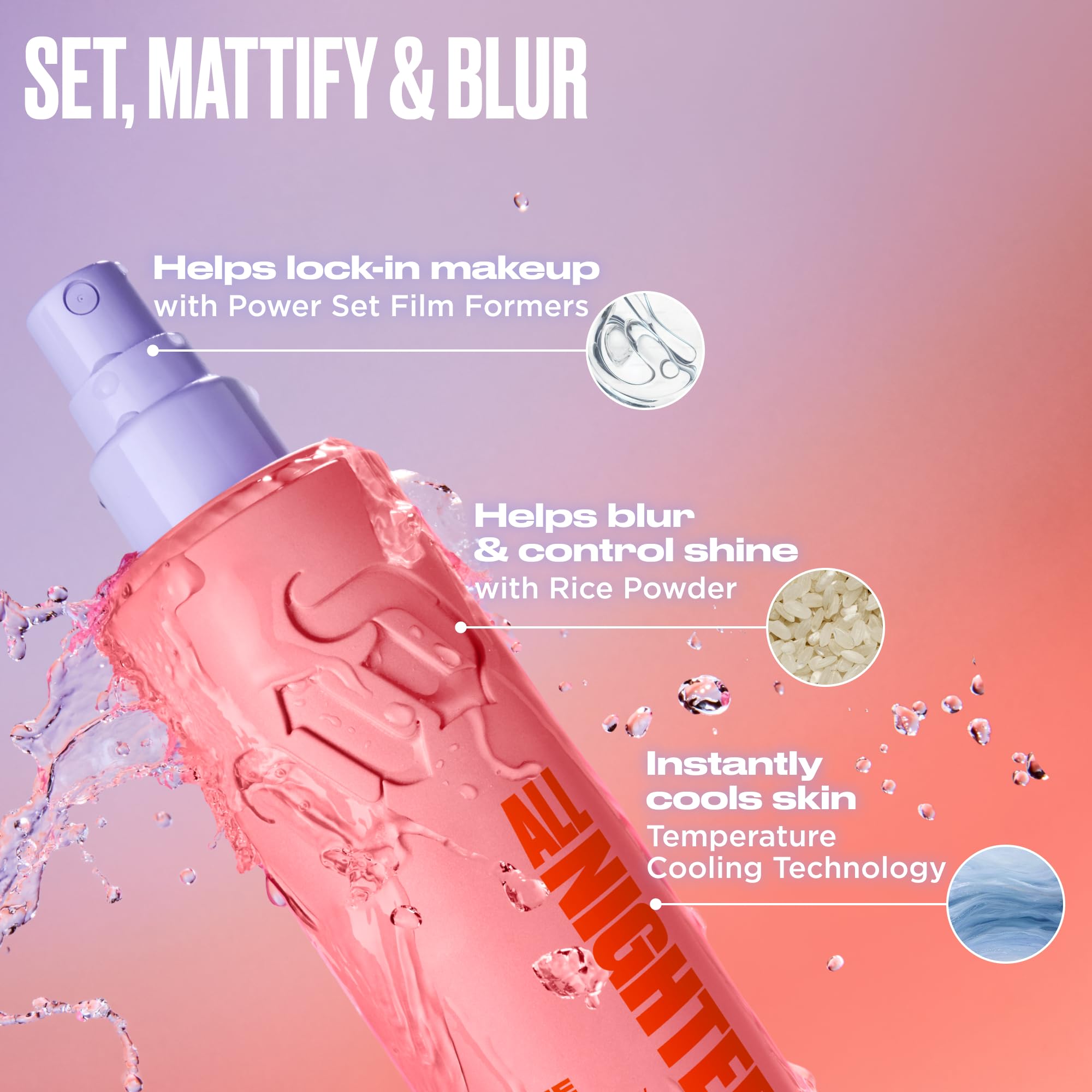 Urban Decay All Nighter demonstrates 24-hour wear in hot conditions