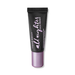 Urban Decay All Nighter primer travel-size bottle demonstrates portable longwear base.