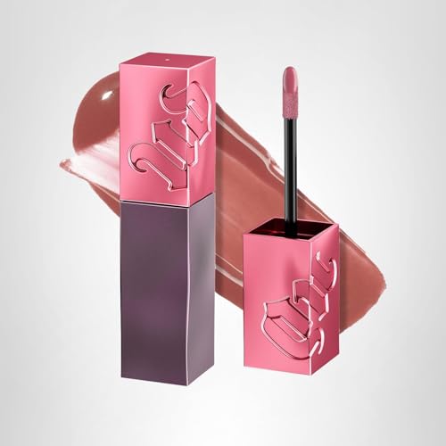 Urban Decay All Nighter setting spray close-up complements lip look and longevity
