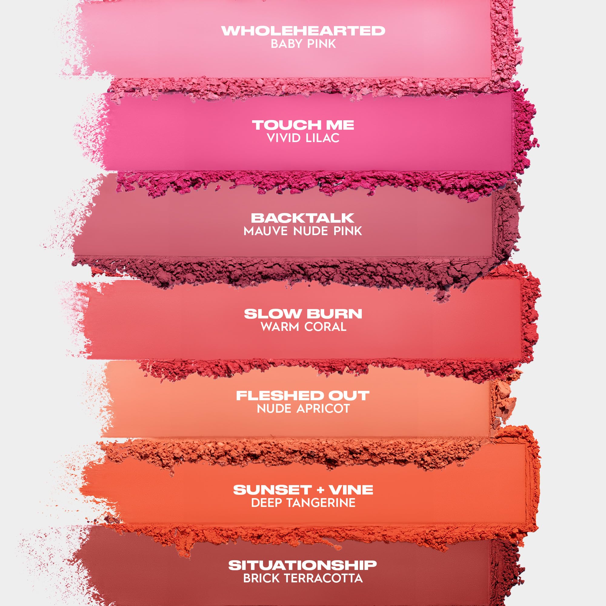 Urban Decay Face Bond Blush Suede oil-in-powder formula blends smoothly.