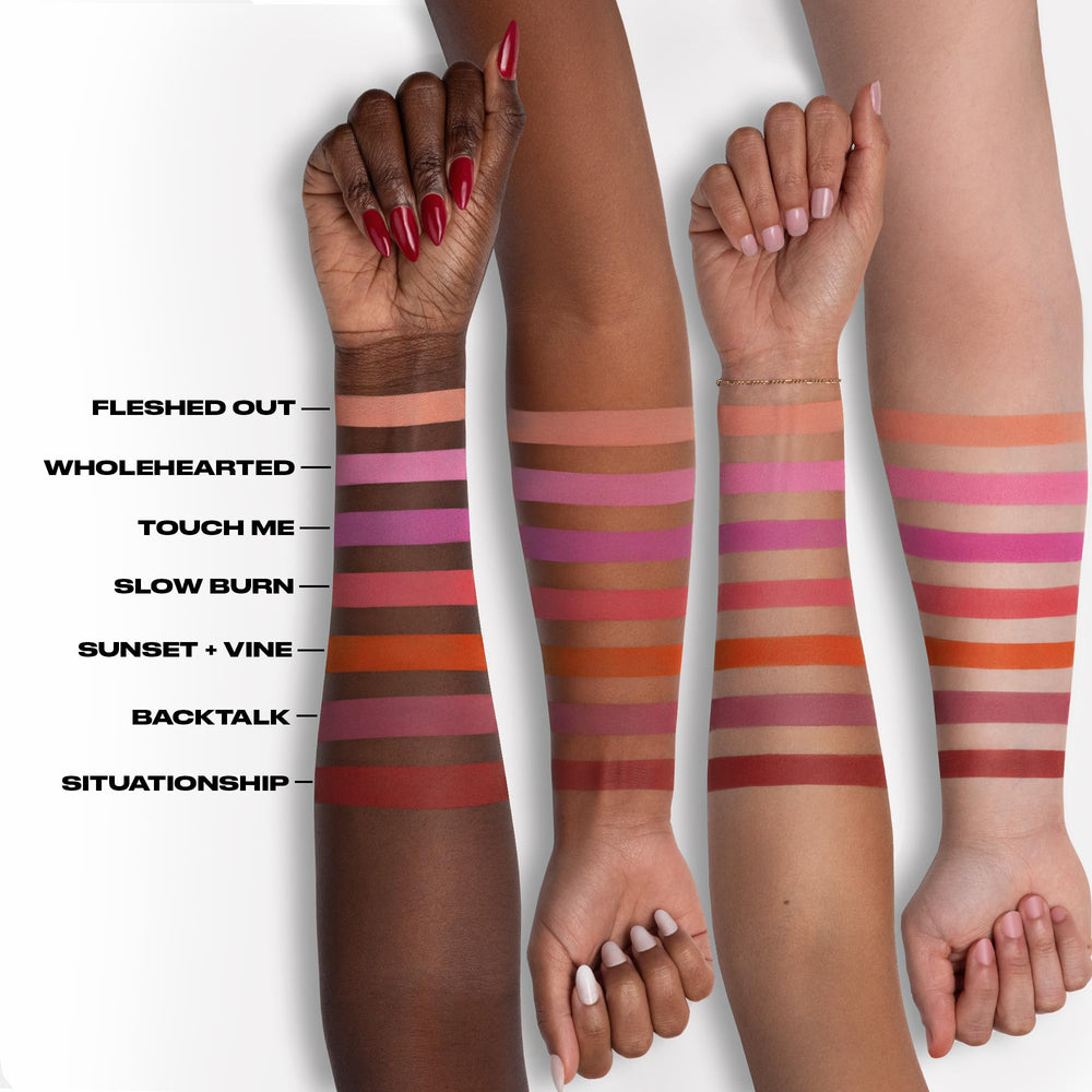 Urban Decay Face Bond Blush Suede sweat-resistant formula lasts through workouts.