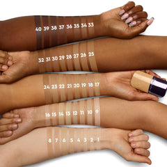 URBAN DECAY Face Bond brush application for buildable coverage
