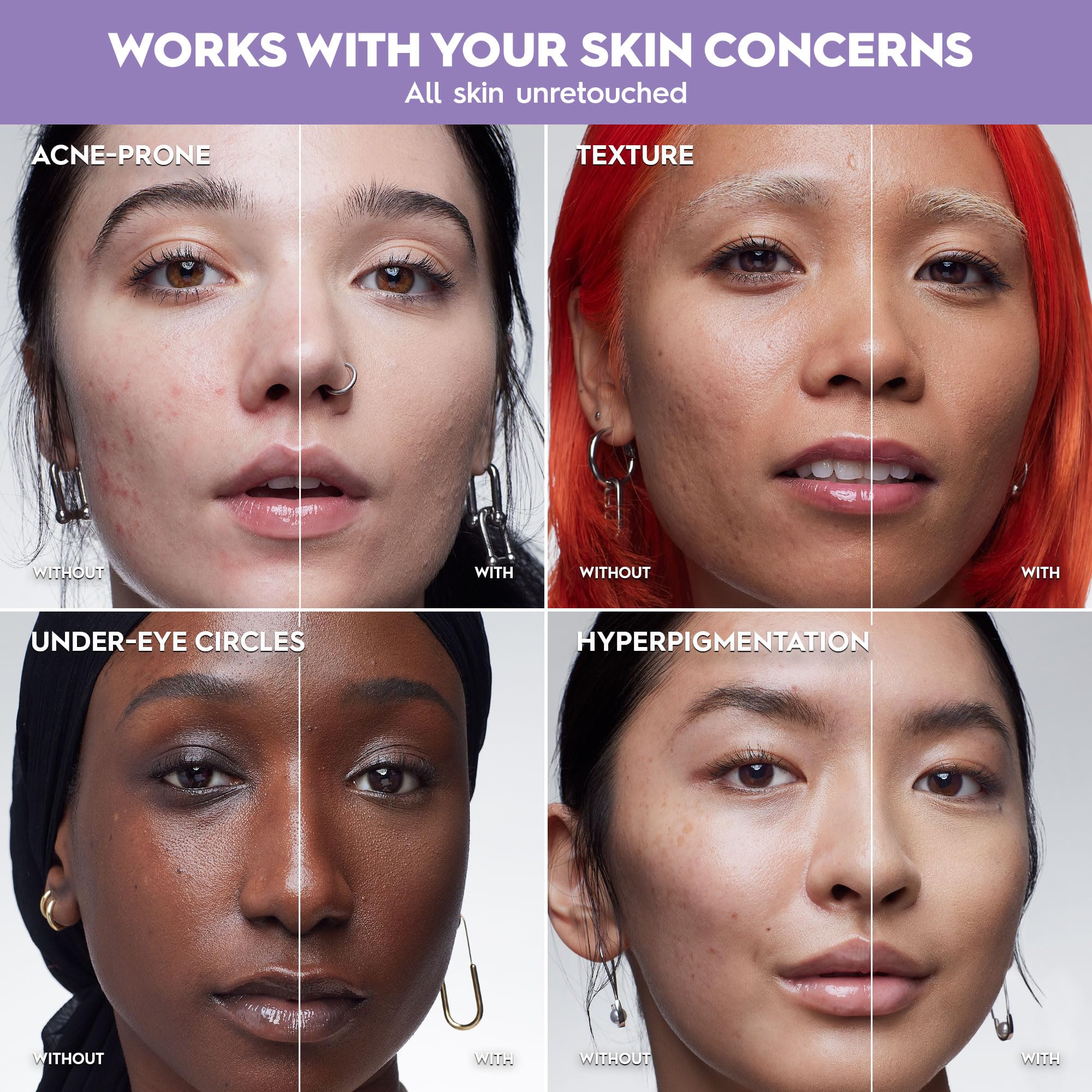 URBAN DECAY Face Bond fingers for maximum coverage on targeted areas
