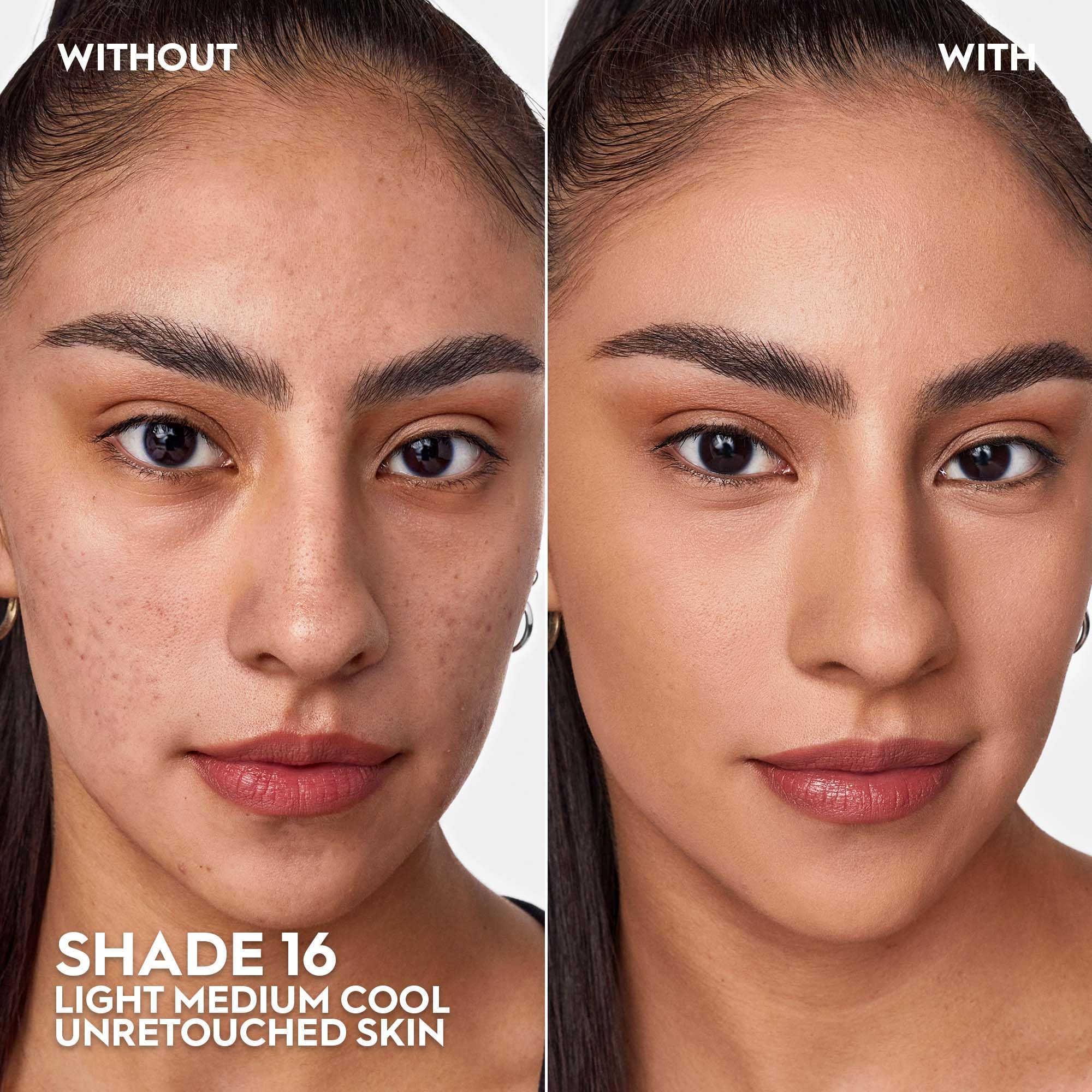 Urban Decay Face Bond self-setting powder texture absorbing oil for long-lasting look.
