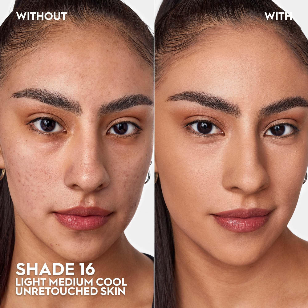 Urban Decay Face Bond self-setting powder texture absorbing oil for long-lasting look.
