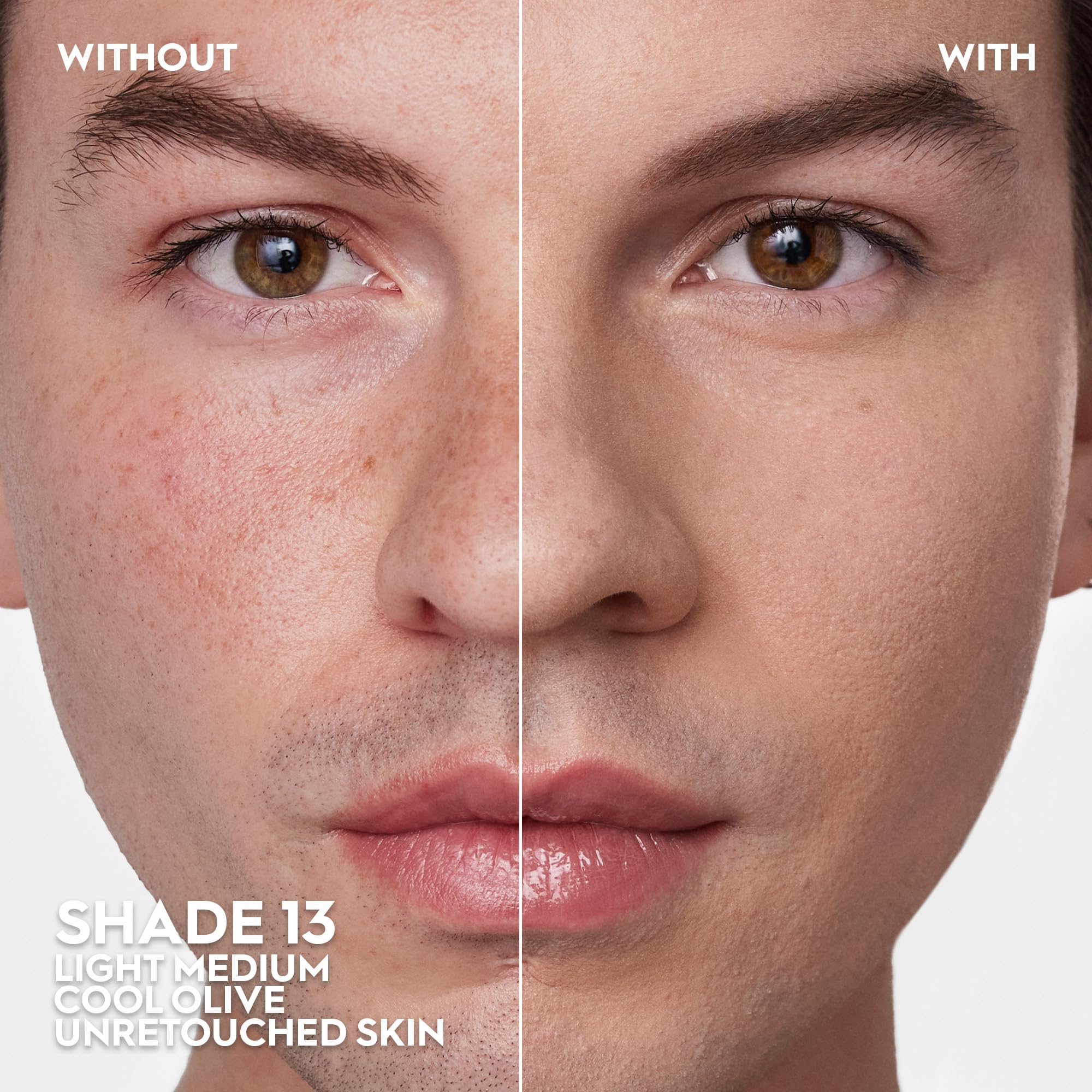 Urban Decay Face Bond skin swatch demonstrates medium coverage and natural matte finish.