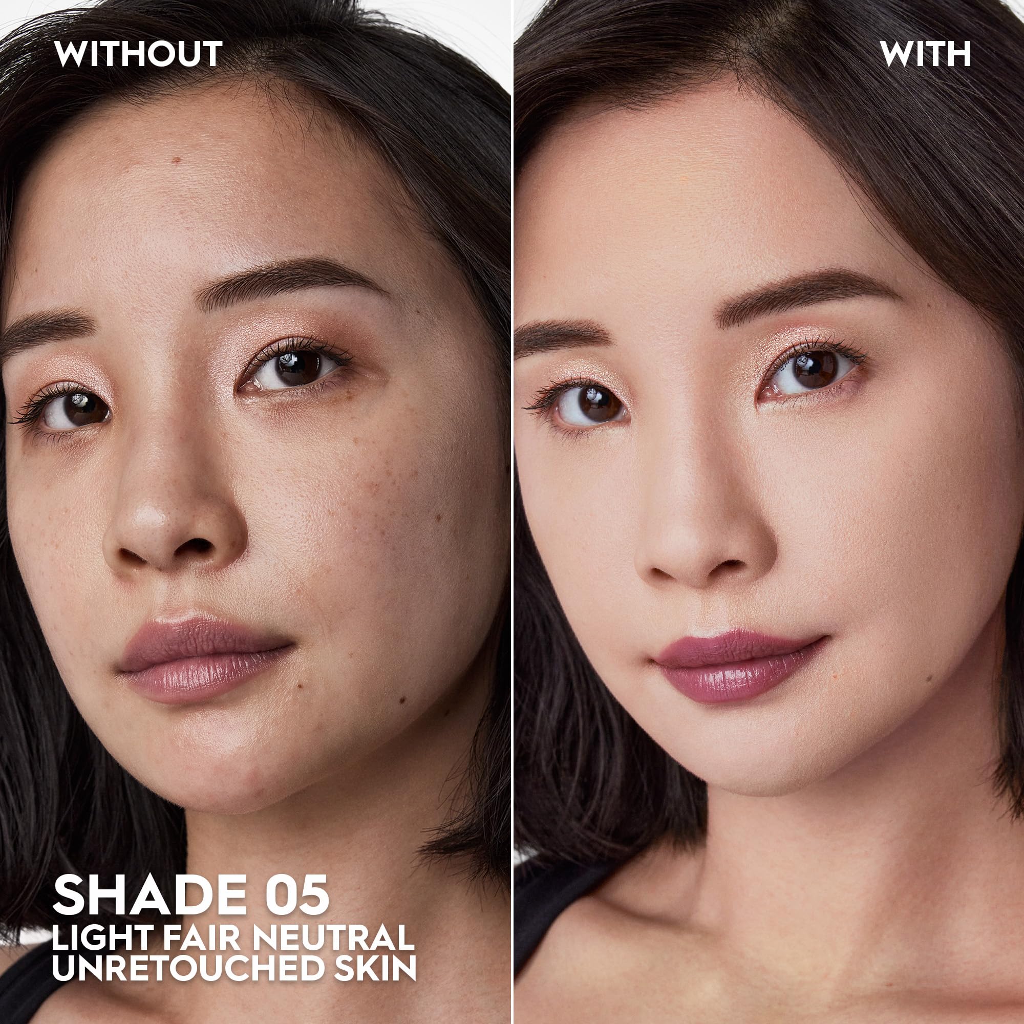 URBAN DECAY Face Bond swatch reveals natural matte finish and medium coverage