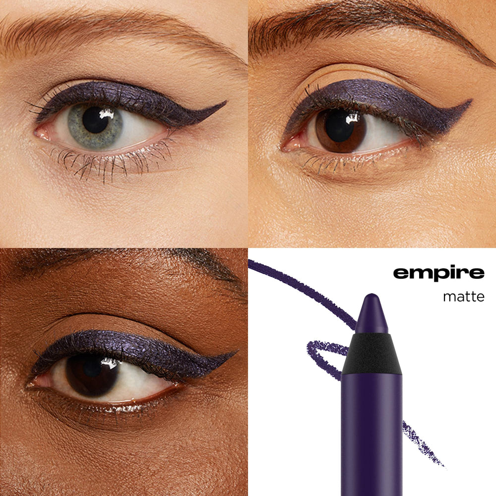 Urban Decay Grind House sharpener with Empire pencil enables precise sharpening